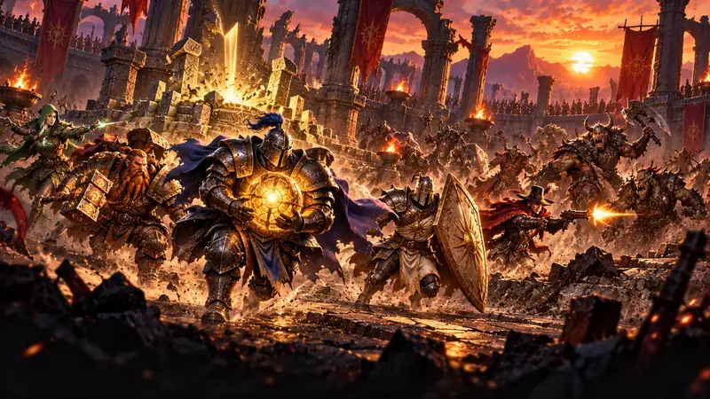 War Orb mode: a glowing orb in the arena