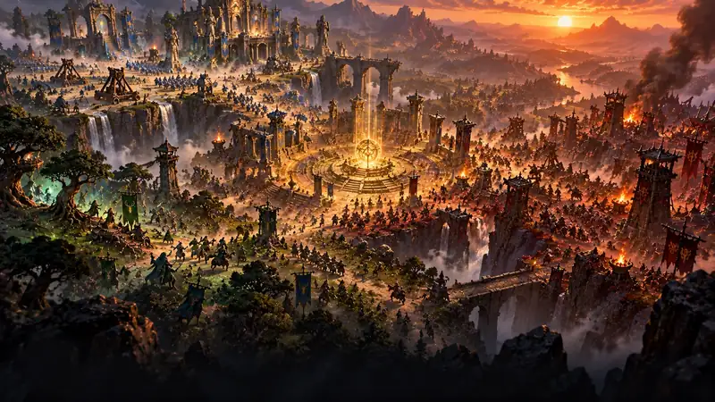 Siege mode: a castle with a battering ram at its gate