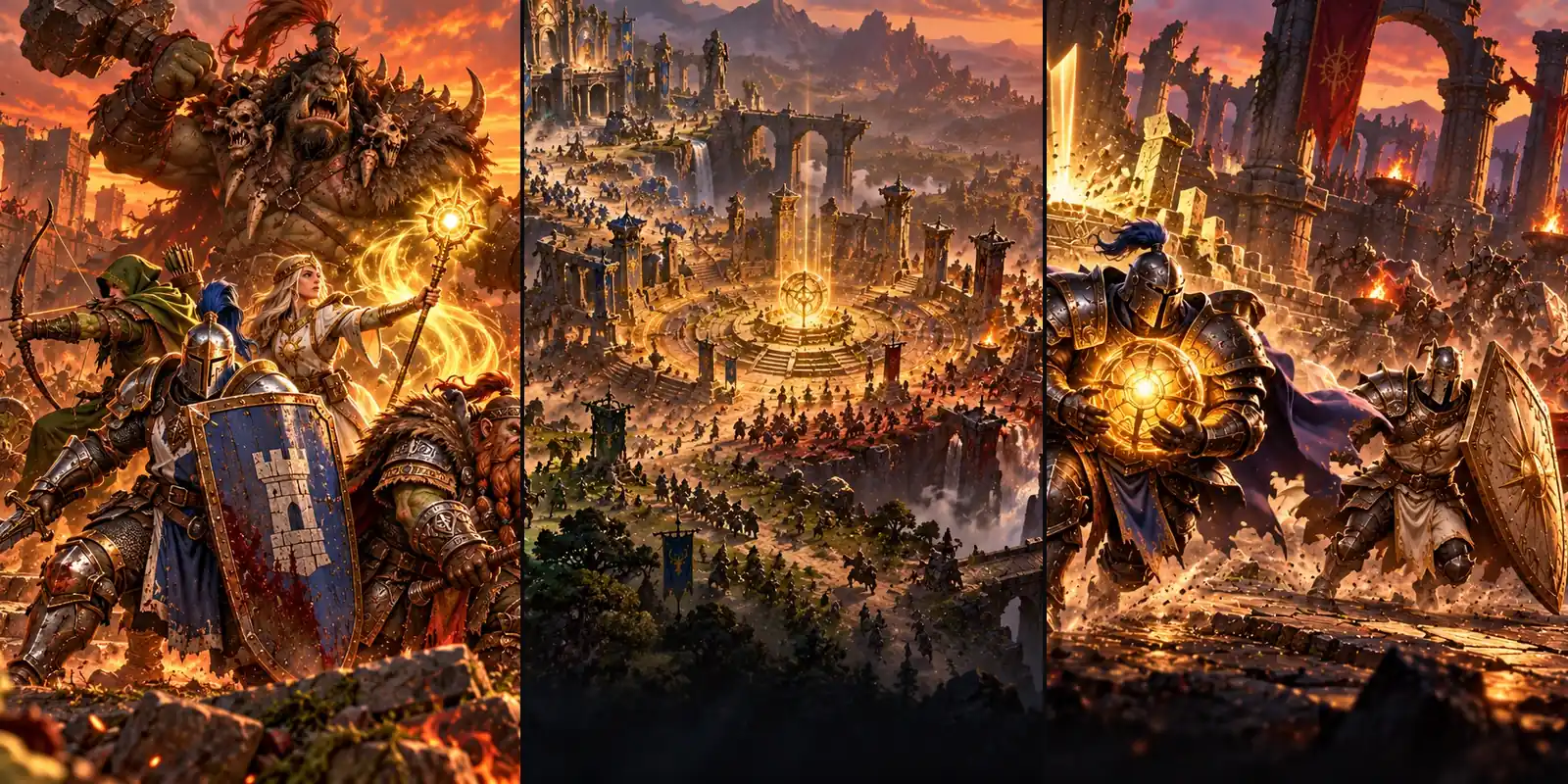 Three new beta modes: Horde, Siege and War Orb.